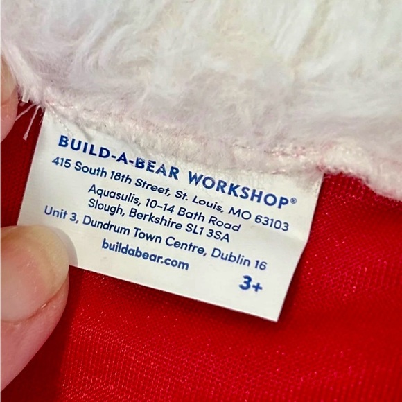 Build a bear with Santa clause outfit plush toy lot of 3 pieces Christmas - Picture 11 of 11